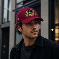 Gorra de malla con parche de cuero personalizado, de alta calidad, verde oliva, tipo trucker, de 6 paneles, con visera curva, estilo béisbol, unisex, venta al por mayor, Dot