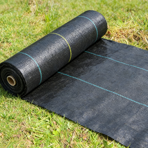 Paillis anti-<span class=keywords><strong>herbe</strong></span> 100 g/m² en agrotextile tissé pour un jardinage écologique - Product Image 1