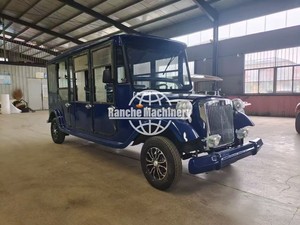 Auto Clásico Eléctrico con Batería de Litio para Turismo y Visitas Turísticas con Puertas y Ventanas para Bloquear el Viento y el Sol - Product Image 5