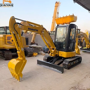 Excavadora Hidráulica Usada Komatsu PC35 de 3.5 Toneladas, Miniexcavadora Compacta Original de Japón con Cucharón de Excavación Estándar - Product Image 2