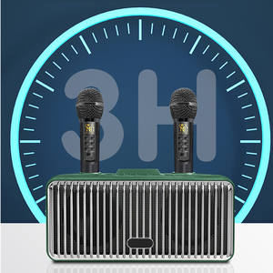 Sistema de <span class=keywords><strong>Karaoke</strong></span> con Micrófono Dual TD-SD-319, Altavoz Portátil Recargable Palm KTV, Caja de Sonido Inalámbrica BT5.0 - Product Image 5