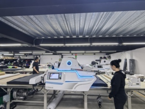 Clothesline vải đặt máy tự động Vải vải lan rộng và máy cắt với may mặc cắt bảng - Product Image 6