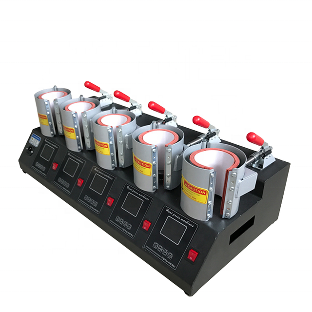 KM Heat Transfer 11 OZ Mug Bottle 5 in 1 Heat Press Machine Sublimation Heat Press Mug Printing Machine