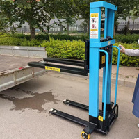 Gerbeur de Palettes Électrique à Télécommande de 1 Tonne de Capacité, Chariot Élévateur Embarqué pour la Vente