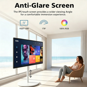 Tablet PC Android Portátil con Pantalla Táctil de 32 Pulgadas, 4GB+128GB, WiFi, para Animación en Exteriores, Entretenimiento en <span class=keywords><strong>el</strong></span> Hogar y Tiendas - Product Image 3