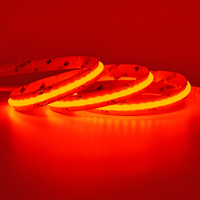 Tira de LED COB RGB+CCT de Alta Densidad, DC24V, 840 Chips/M, Flexible, IP20, Control Remoto para Retroiluminación de TV