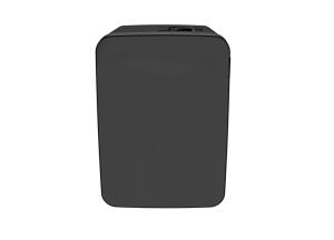 Mini réfrigérateur de voiture portable, porte noire, vente en gros, corps peint en noir, électrique, pour camping-car, usage domestique, hôtel - Product Image 2