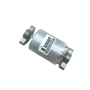 R370 çift sektörü 12V yüksek hızlı 6V 24V 6000rpm güçlü DC titreşim Motor mikro masaj motoru