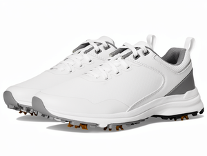 Zapatos de Golf para Mujer Brighton V2 Blanco/Gris con Suela de Goma, Talla 9 Ancha - Product Image 1