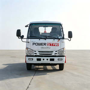 รถบรรทุกขยะ ISUZU 4x2 แบบใหม่เอี่ยม พร้อมกระบะยกแบบตะขอ และถังขยะแบบถอดได้ สำหรับเศษวัสดุก่อสร้างและขยะมูลฝอยในเขตเทศบาล - Product Image 4