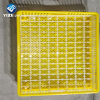 Plateau à œufs en plastique, couveuse automatique, jaune, pour incubateur/pour couver les œufs à longue durée 88 pièces, 88/221