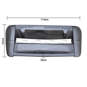 สปอยเลอร์ติดหลังคาสปอยเลอร์หลังกระโปรงท้ายหางเป็ดหางยาว1996-2000ม. สำหรับ K8 Honda Civic hatchback BOOT Lip - Product Image 1