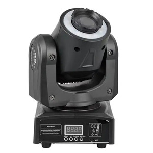 Projecteur Gobo 30W Spot LED <span class=keywords><strong>Mini</strong></span> Musique Tête Mobile Manuel Avec Bande Lumineuse - Product Image 2