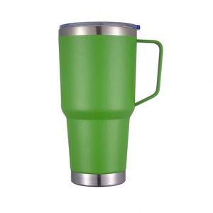 Vaso Térmico de Viaje de 30 oz con Aislamiento de Doble Pared, a Prueba de Fugas, con Recubrimiento en Polvo, con Asa y Tapa Deslizante - Product Image 3