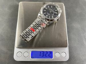 Reloj Mecánico Automático de Lujo de 41 mm, Acero Inoxidable, Movimiento ETA 3235, Resistencia al Agua de 50 Bares, Gris de Buceo, Seiko - Product Image 5