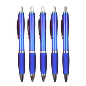 Stylo bille en plastique personnalisé à prix abordable, avec logo imprimé couleur, idéal pour promotion, cadeau d'entreprise, hôtel, forme gourde - Product Image 6