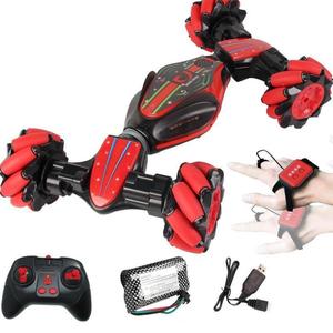 Coche de Acrobacias con Control Remoto por Gestos de 2.4GHz, Conducción de Doble Cara, Rotación de 360 Grados con Luces y Música, Coche RC para Niños - Product Image 2