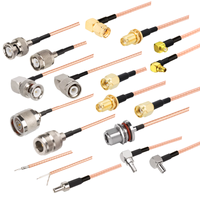 Welcom Prise mâle Sma personnalisée vers prise femelle BNC Câble BNC étanche RG174 RG316 Kabel Radio RF Coaxial Pigtail Jumper