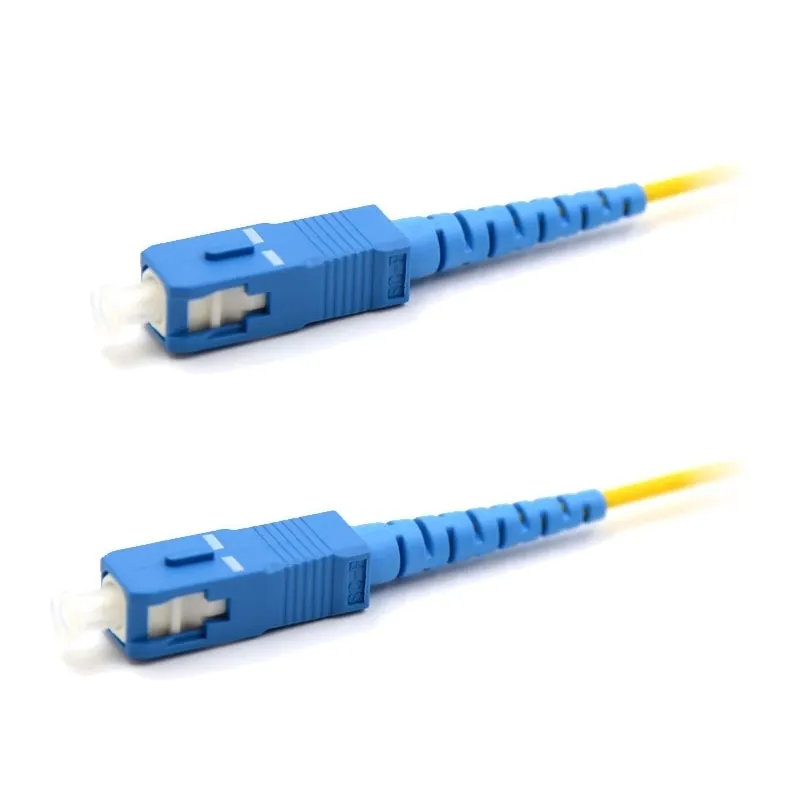 SC UPC Single Mode Simplex 3,0mm Cable de parche de fibra óptica