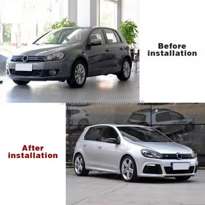 Volkswa-gen Golf 6 R20 Phong Cách Sửa Đổi Phụ Kiện Cơ Thể Kit Điều Kiện Mới Phía Trước Bumper Nướng Bên Váy Phía Sau Bumper Khuếch Tán - Product Image 4