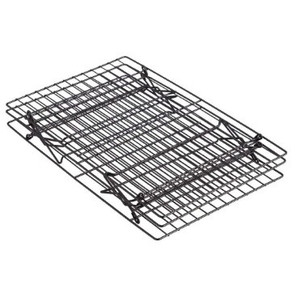 Juego de soportes de refrigeración apilables de 3 niveles, de acero inoxidable, antiadherente, para panadería, pan, plegable, para pasteles, para galletas, venta al por mayor - Product Image 5