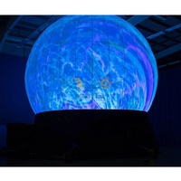 Dôme de projection sphérique gonflable portable immersif à 360 degrés pour événements, expositions, écoles