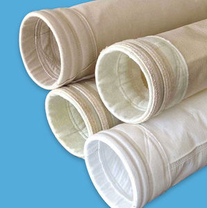 Sachets filtre texturisés de maille de fibre de verre pour les industries industrielles de carbone de ciment de séparation de dépoussiérage d'équipement de filtration - Product Image 2