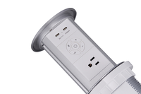 Prise de courant intelligente standard américaine de prise de courant de levage de bureau avancée avec des meubles de bureau USB type-c