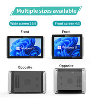 PC tout-en-un industriel robuste de 15,6 pouces avec écran tactile, Intel J6412 N100 I3 I5, IP65, RS485, RS232, compatible avec Win11, Linux, Ubuntu