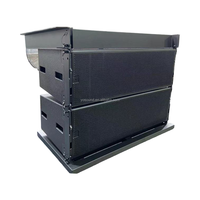 Sistema de sonido de audio profesional de alto rendimiento Altavoces de matriz de línea de 3 vías de gran formato con imán de neodimio doble de 12 pulgadas