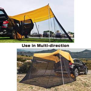Woqi Portable Étanche Voyageur <span class=keywords><strong>Tente</strong></span> <span class=keywords><strong>de</strong></span> <span class=keywords><strong>Toit</strong></span> pour SUV Minivan Hatchback Camping Outdoor - Product Image 5