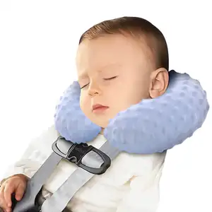 Popular avión PVC aire inflable soporte suave cojín viaje cuello almohada para dormir almohada