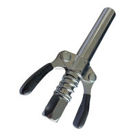 WZAUTO Verrouillage et déverrouillage rapide 120mm Version étendue Pince de verrouillage haute pression Buse d'huile à double poignée Buse de pistolet à graisse