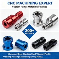 Componentes de Precisión para Robots CNC de 5 Ejes, Mecanizado Personalizado, Servicios de Mecanizado de Titanio Aeroespacial, Piezas de Robots Humanoides, Torneado