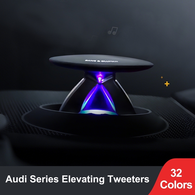 Rhythm Ambient Light Speaker Smart Lift 32 Color Breathing Effect OEM Screen Control Seamless Integration for Audi Car