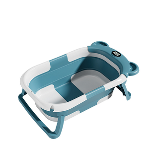 Bañera plegable <span class=keywords><strong>para</strong></span> bebé, bañera portátil <span class=keywords><strong>para</strong></span> Baby Shower con cojín antideslizante <span class=keywords><strong>de</strong></span> temperatura, bañera ecológica <span class=keywords><strong>para</strong></span> recién nacidos, bañera segura <span class=keywords><strong>para</strong></span> niños - Product Image 4