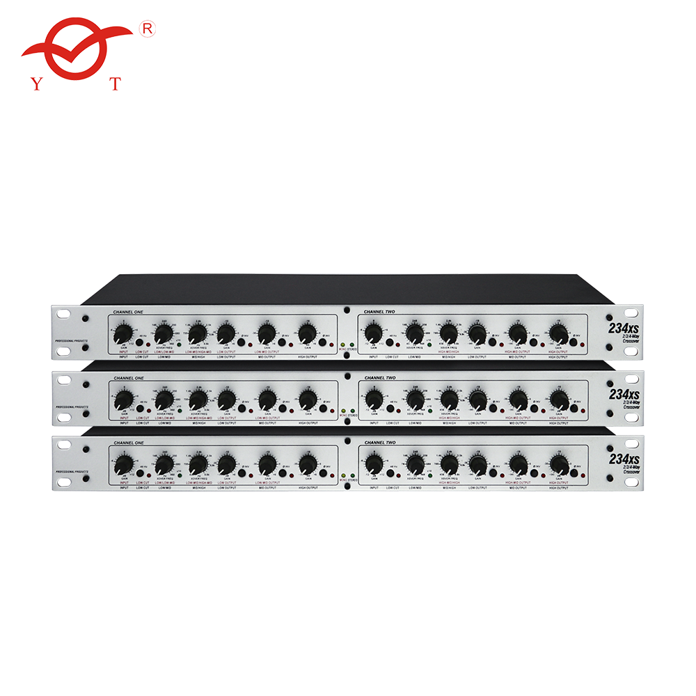 YATAO 234xl audio sound digital dj equalizzatore audio crossover dbx a 3 vie
