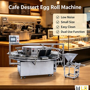 <span class=keywords><strong>Mini</strong></span> <span class=keywords><strong>appareil</strong></span> à cônes de sucre avec contrôle de température séparé, machine à cônes à <span class=keywords><strong>pizza</strong></span> automatique, four électrique portable en acier inoxydable - Product Image 1