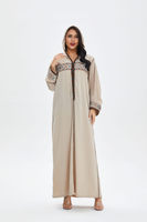 Dames femmes musulmanes arabes pyjamas vêtements de nuit robe de maison robe Abaya robes pour l'été Caftan décontracté marocain caftan