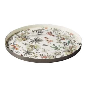 Printed Design Serving <b>Tray</b> Leading Manufacturer & Exporter of High Quality Handmade New Stylish <b>Tray</b> Serving <b>Tray</b> Platters - Product Image 1