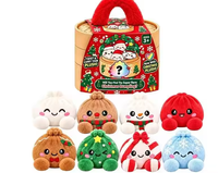 Nouvelles Peluches Squishies de Noël en forme de Raviolis Mystérieux pour Enfants