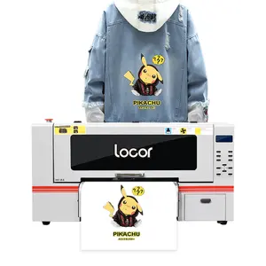 Locor XP600 head A3 t-shirts A3 printing 30cm tshirts DTF printer machine