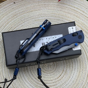 มีดพับใบมีดยุทธวิธีสำหรับกิจกรรมกลางแจ้ง ด้ามจับทำจากเส้นใยไนลอน เหมาะสำหรับตั้งแคมป์ ล่าสัตว์ พกพาสะดวก ใช้เป็นเครื่องมืออเนกประสงค์ - Product Image 5