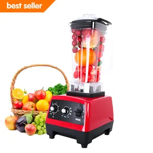 2000W Heavy Duty Commercial Blender Fruit Mixer Juicer Food Processor Ice  Smoothies Blender High Power Juice maker Crusher 220V