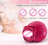Meistverkaufter Rosen-Saugvibrator - G-Punkt Klitoris-Stimulator Vibrator Nippel-Massagegerät Sexspielzeug für Frauen Großhandel OEM