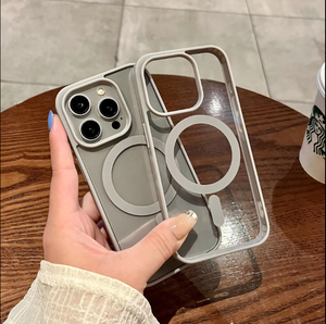 Venta Directa de Fábrica, Funda Magnética Inalámbrica de Carga Rápida para Teléfono, Acrílico de Lujo en Varios Colores, para iPhone 17 16 15 14 13 Mini Pro Max - Product Image 4