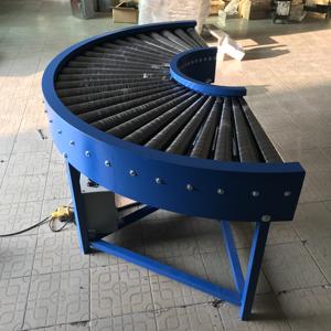 90 Graden 180 Graden Draaiende Power Rollenbaan Systeem Zware Laadroltransportbaan Voor Het Laden Van Transportwagens - Product Image 6