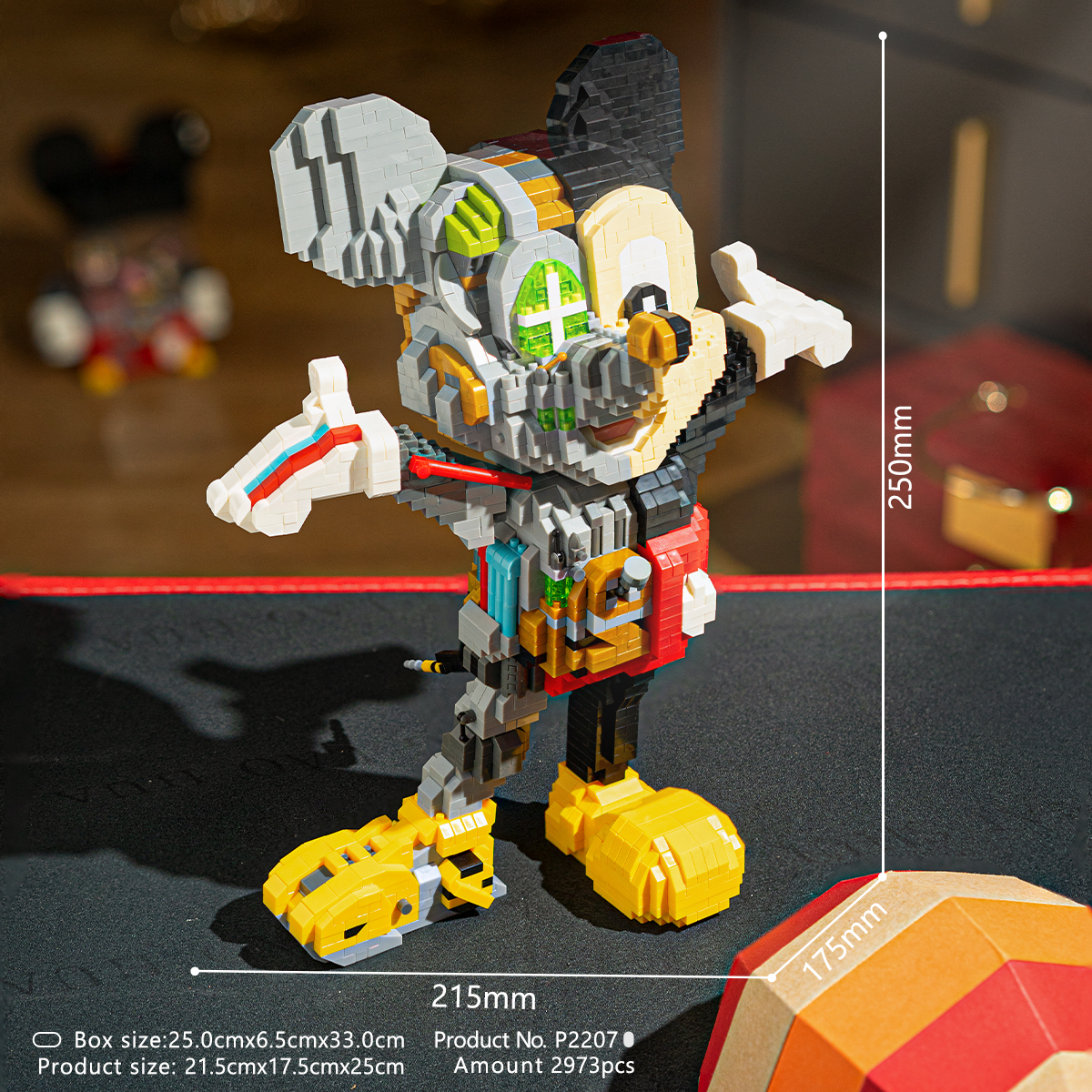 Mechanical rat 2973 granules