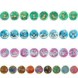 PTCGed Juego de Tarjetas de Papel Duraderas Eeveelution 17.5 en Chino Simplificado - Colección Sylveon/<span class=keywords><strong>Vaporeon</strong></span>/Umbreon/Leafeon/Eevee - Product Image 4