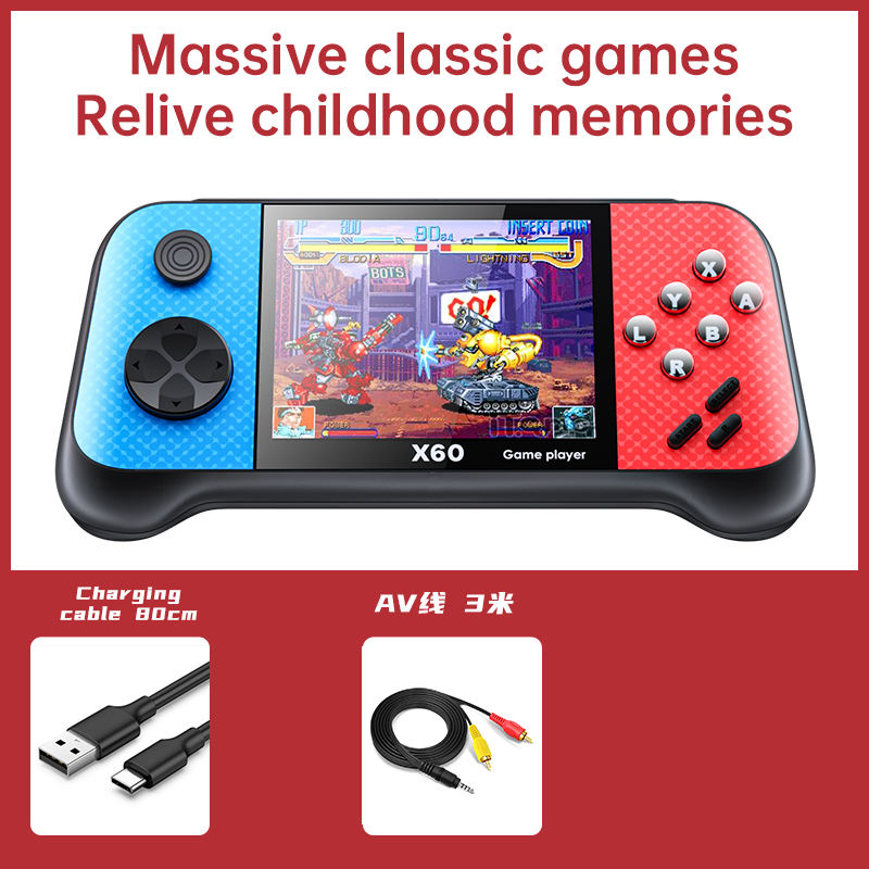 Blue+Red Single game console